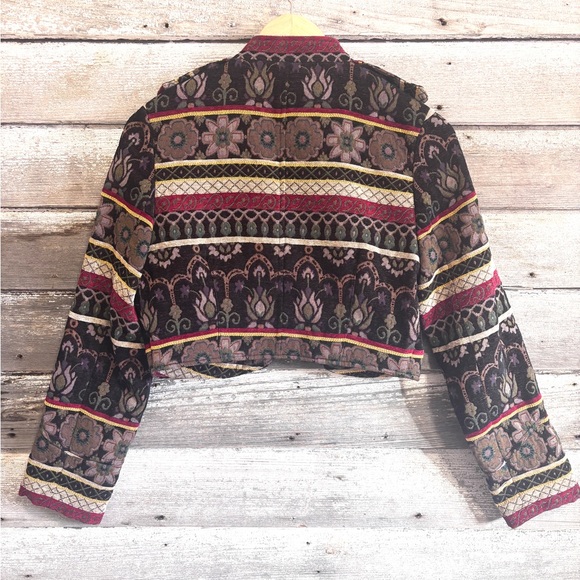 Mario Serrani crop jacket, size 8 (S) - Picture 3 of 4